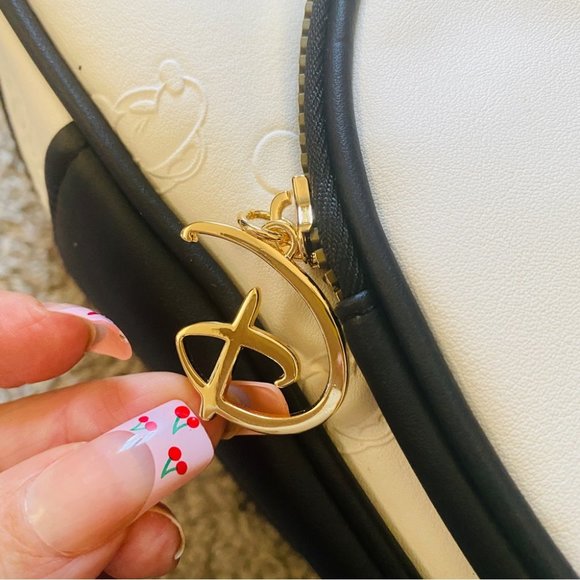 NEW Disney Mickey Mouse Embossed Backpack Faux Leather Mickey Mouse Ears - Picture 12 of 14